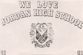 We Love Jordan High School - tape cover